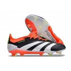 adidas Predator Elite L FG Negro Blanco Rojo