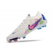 Zapatos Nike Phantom Luna II Elite L FG Blanco Rosa Azul