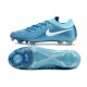 Zapatos Nike Phantom Luna II Elite L FG Azul Blanco