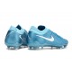 Zapatos Nike Phantom Luna II Elite L FG Azul Blanco