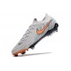 Zapatos Nike Phantom Luna II Elite L FG Gris Naranja