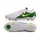 Zapatos Nike Phantom Luna II Elite L FG Blanco Verde Amarillo