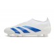 adidas Botas Futbol Predator Elite Laceless FG Blanco Azul
