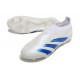 adidas Botas Futbol Predator Elite Laceless FG Blanco Azul