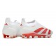 adidas Botas Futbol Predator Elite Laceless FG Blanco Rojo
