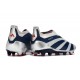 adidas Botas Futbol Predator Elite Laceless FG Argento Negro Rojo