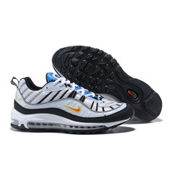 Zapatillas Para Hombres Nike Air Max OG 98 Gundam Blanco Negro Azul