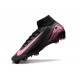 Bota Nike Air Zoom Mercurial Superfly X Elite FG Negro Rosa