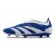 adidas Botas Futbol Predator Elite Laceless FG Azul Blanco
