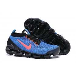 Nike Zapatillas Air VaporMax Flyknit 2019 Azul Rojo