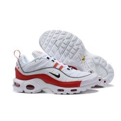 Nike Air Max 98 Plus TN Para Hombres - Blanco Rojo