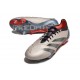 adidas Predator Elite L FG Platino Met Aurora Negro Carbón