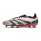 adidas Predator Elite L FG Platino Met Aurora Negro Carbón