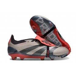 Bota adidas Predator Elite FT FG Platino Met Aurora Negro Carbón