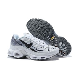 Zapatillas para Hombres Nike Air Max Plus TN - Blanco Negro