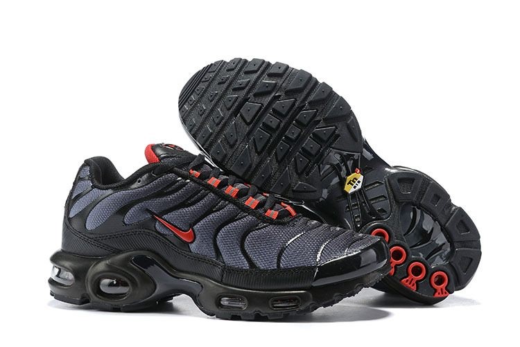 Zapatillas para Hombres Nike Air Max Plus TN Negro Rojo Zapatillas para Hombres Nike Air Max Plus TN Negro Rojo