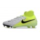 Nike Phantom Luna 2 Elite FG Plateado metalizado Negro Voltio