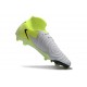 Nike Phantom Luna 2 Elite FG Plateado metalizado Negro Voltio