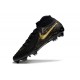 Nike Phantom Luna 2 Elite FG Negro Mtlc Dorado Moneda