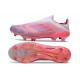 Zapatillas Adidas F50+ Laceless FG Rosa Blanco