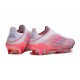 Zapatillas Adidas F50+ Laceless FG Rosa Blanco