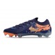 Zapatos Nike Phantom Luna II Elite L FG Azul Naranja Dorado