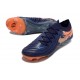 Zapatos Nike Phantom Luna II Elite L FG Azul Naranja Dorado