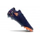 Zapatos Nike Phantom Luna II Elite L FG Azul Naranja Dorado