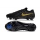 Zapatos Nike Phantom Luna II Elite L FG Negro Dorado