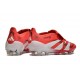 Adidas Predator Elite Foldover Tongue FG Rojo Lúcido Blanco Negro