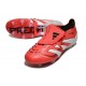 Adidas Predator Elite Foldover Tongue FG Rojo Lúcido Blanco Negro