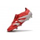 Adidas Predator Elite Foldover Tongue FG Rojo Lúcido Blanco Negro