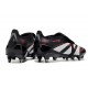 Adidas Predator Elite Foldover Tongue FG Negro Gris Four Rojo Lúcido