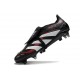 Adidas Predator Elite Foldover Tongue FG Negro Gris Four Rojo Lúcido