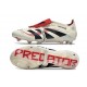 Adidas Predator Elite Foldover Tongue FG Blanco Off Negro Rubí Puro