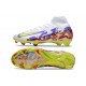 Nike Air Zoom Mercurial Superfly X Elite FG Blanco Violeta Amarillo