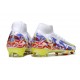 Nike Air Zoom Mercurial Superfly X Elite FG Blanco Violeta Amarillo