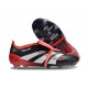 Adidas Predator Elite Foldover Tongue FG X MOMENTS Negro Blanco Rojo