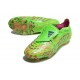 Adidas Predator Elite Foldover Tongue FG Limón Lúcido Rosa Azul Fusion