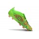Adidas Predator Elite Foldover Tongue FG Limón Lúcido Rosa Azul Fusion