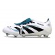 Adidas Predator Elite Foldover Tongue FG Blanco Negro Ciano