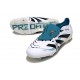 Adidas Predator Elite Foldover Tongue FG Blanco Negro Ciano