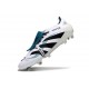 Adidas Predator Elite Foldover Tongue FG Blanco Negro Ciano