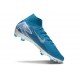 Nike Air Zoom Mercurial Superfly X Elite FG Azul Blanco