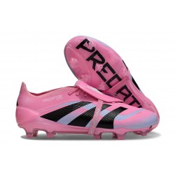 Adidas Predator Elite Foldover Tongue FG Rosa Negro