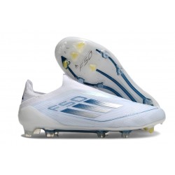 Bota de Futbol Adidas F50 Elite LL FG Blanco Azul