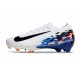 Nike Air Zoom Mercurial Vapor 16 Elite FG Blanco Negro Azul