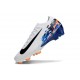 Nike Air Zoom Mercurial Vapor 16 Elite FG Blanco Negro Azul
