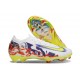 Nike Air Zoom Mercurial Vapor 16 Elite FG Blanco Amarillo Violeta Rojo