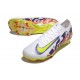 Nike Air Zoom Mercurial Vapor 16 Elite FG Blanco Amarillo Violeta Rojo